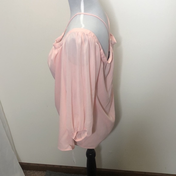 1 state women’s pink cold shoulder​ - Picture 4 of 9